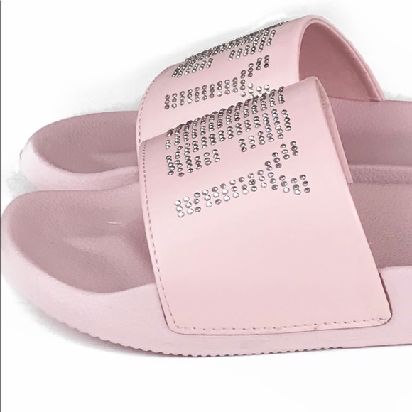 Juicy Couture Pink Studded Mules - Picture 5 of 7